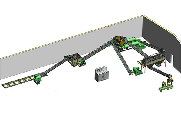 豬糞有機肥顆粒生產(chǎn)線